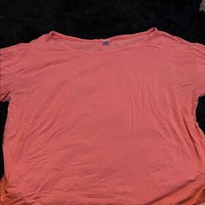 Old Navy Coral Short Sleeve Tee